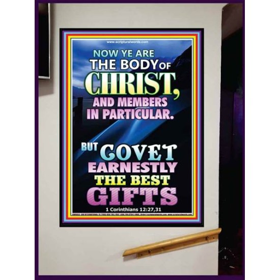 YE ARE THE BODY OF CHRIST   Bible Verses Framed Art   (GWJOY8853)   