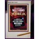 WE BROUGHT NOTHING TO THE WORLD   Frame Scriptures Dcor   (GWJOY9147)   