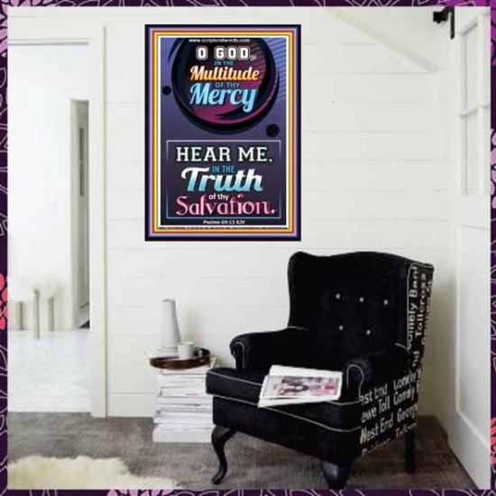 TRUTH OF THY SALVATION   Framed Bible Verses   (GWJOY8017)   