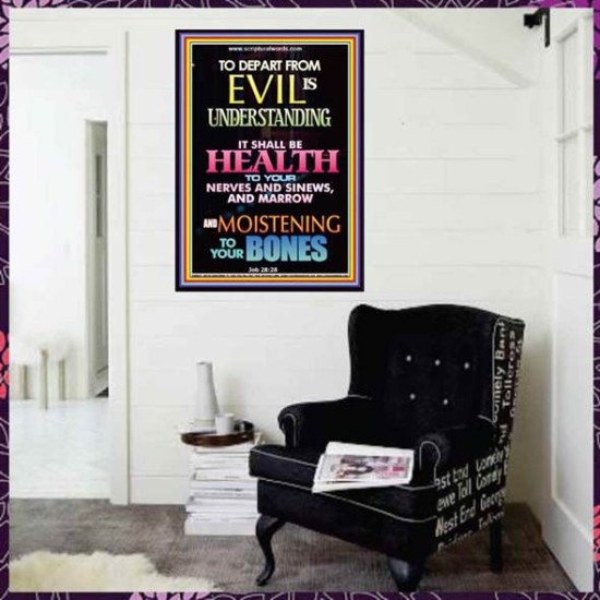 WISDOM IS HEALTH   Inspirational Wall Art Frame   (GWJOY8833)   