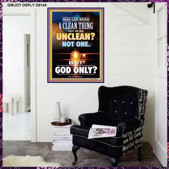 UNCLEAN   Scriptures Wall Art   (GWJOY9144)   