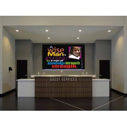 A WISE MAN   Wall & Art Dcor   (GWJOY3650)   "49x37"