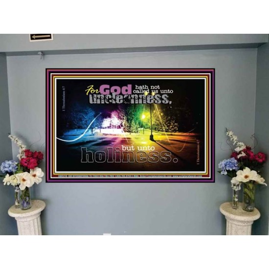 UNCLEANNESS   Scripture Frame Signs   (GWJOY3218)   