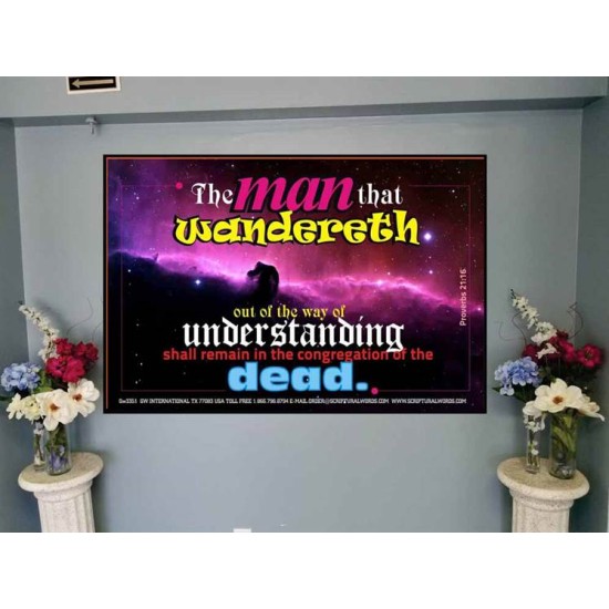 UNDERSTANDING   Inspirational Bible Verse Framed   (GWJOY3351)   