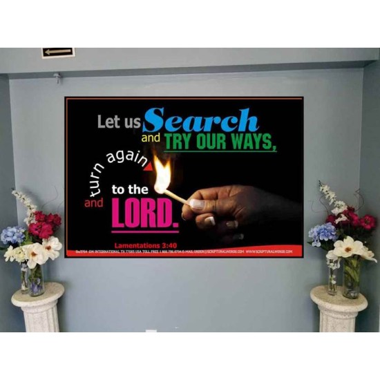 TRY OUR WAYS   Bible Verses Frames Online   (GWJOY3764)   