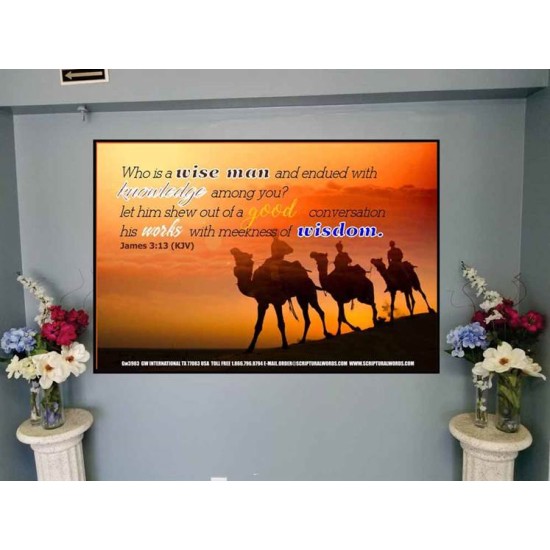 WISDOM   Christian Artwork Frame   (GWJOY3903)   