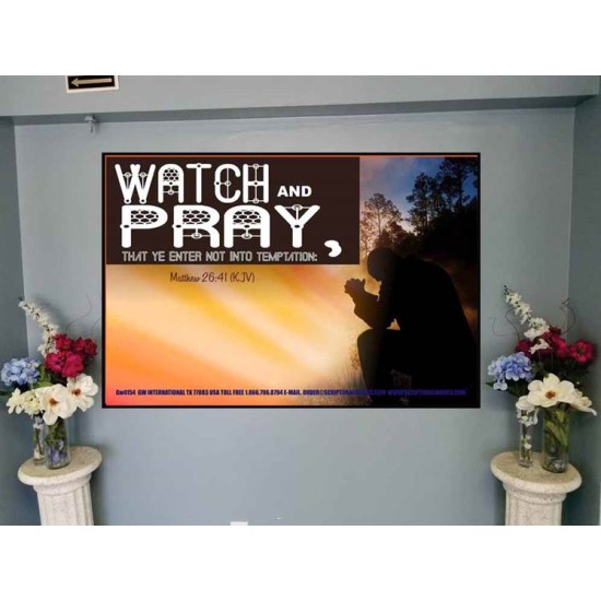 WATCH AND PRAY   Church office Paintings   (GWJOY4154)   