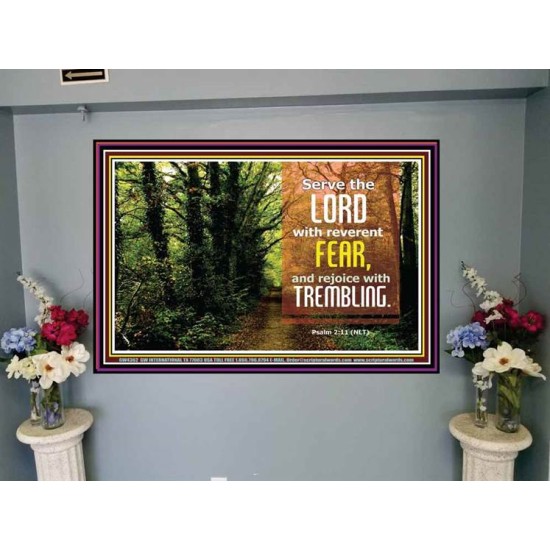 SERVE THE LORD   Wall Dcor   (GWJOY4362)   