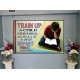 TRAIN UP A CHILD   Frame Scripture    (GWJOY4681)   