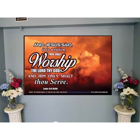 WORSHIP   Home Decor Art   (GWJOY6377)   