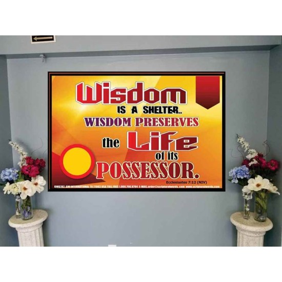 WISDOM   Framed Bible Verse   (GWJOY6782)   