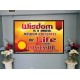 WISDOM   Framed Bible Verse   (GWJOY6782)   