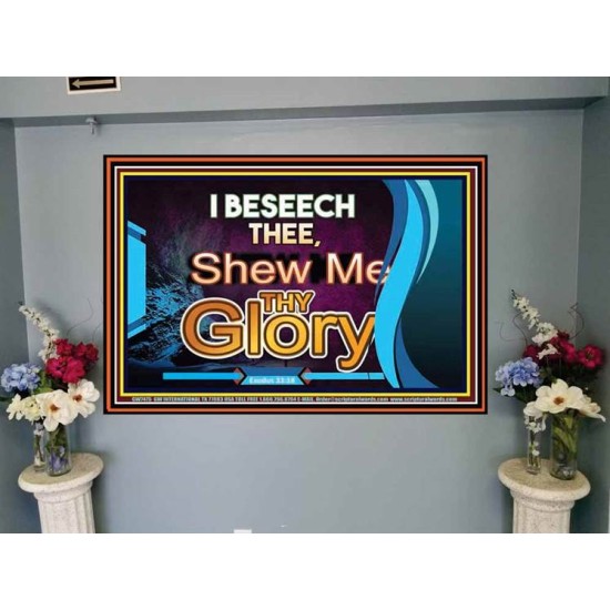 SHEW THY GLORY   Bible Verses Frame Online   (GWJOY7475)   