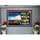 WALK IN THE LIGHT   Framed Lobby Wall Decoration   (GWJOY8218)   