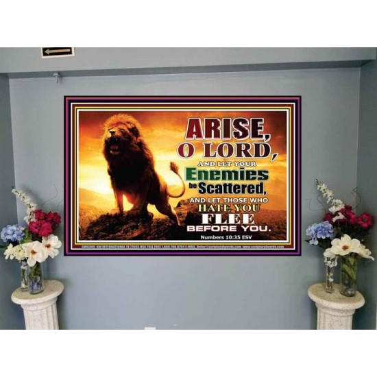 ARISE O LORD   Inspiration office art and wall dcor   (GWJOY8309)   
