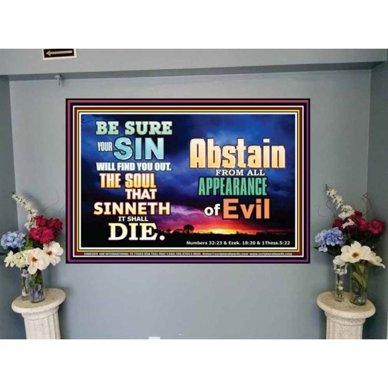 ABSTAIN FROM EVIL   Affordable Wall Art   (GWJOY8389)   