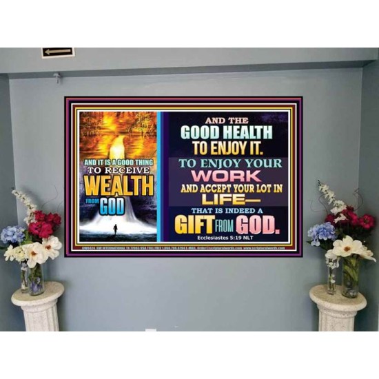 WEALTH FROM GOD   Art & Dcor Framed   (GWJOY8424)   