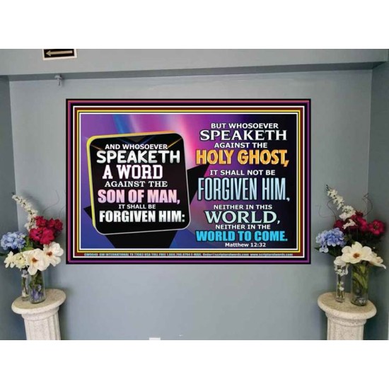 SIN AGAINST THE HOLY SPIRIT   Kitchen Wall Art   (GWJOY9040)   