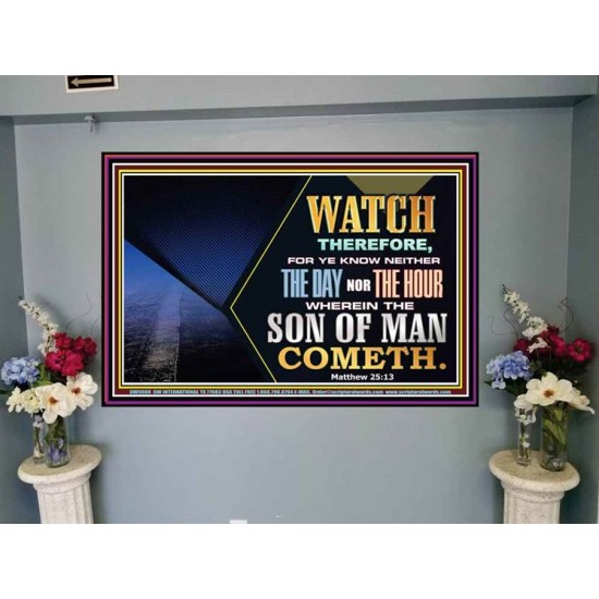 WATCH AND PRAY   Inspiration office art and wall dcor   (GWJOY9088)   