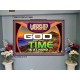 WORSHIP GOD FOR THE TIME IS AT HAND   Acrylic Glass framed scripture art   (GWJOY9500)   