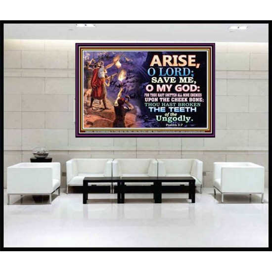 ARISE O LORD   Christian Artwork Frame   (GWJOY8301)   