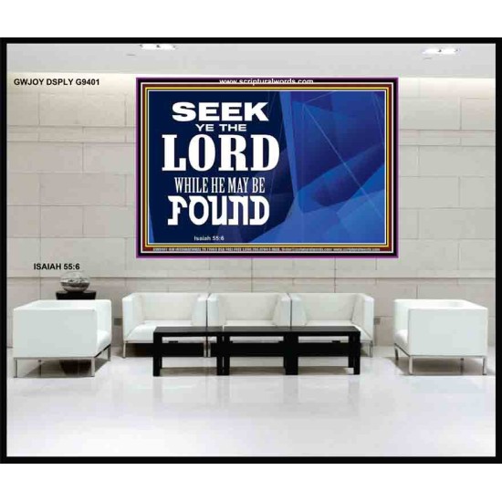 SEEK YE THE LORD   Bible Verses Framed for Home Online   (GWJOY9401)   