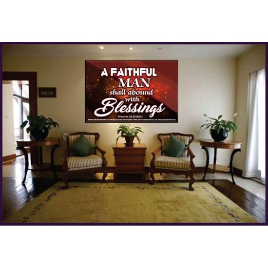 A FAITHFUL MAN   Sanctuary Paintings Frame   (GWJOY6768)   