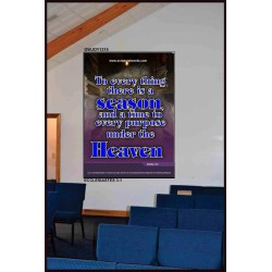 A TIME TO EVERY PURPOSE   Bible Verses Poster   (GWJOY1315)   "37x49"