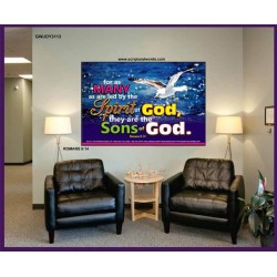 SONS OF GOD   Inspirational Bible Verses Framed   (GWJOY3113)   