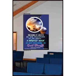 A MIGHTY MAN   Large Frame Scriptural Wall Art   (GWJOY5396)   