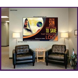 TO SAVE THE LOST   Bible Verses Poster   (GWJOY5404)   