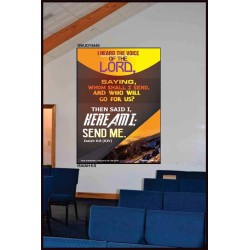 THE VOICE OF THE LORD   Scripture Wooden Frame   (GWJOY5440)   
