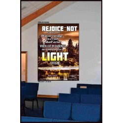 A LIGHT   Scripture Art Acrylic Glass Frame   (GWJOY6385)   