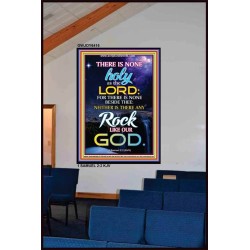 ANY ROCK LIKE OUR GOD   Bible Verse Framed for Home   (GWJOY6416)   