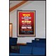 WAIT ON THE LORD   Bible Verses Wall Art Acrylic Glass Frame   (GWJOY6535)   