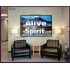 ALIVE BY THE SPIRIT   Framed Guest Room Wall Decoration   (GWJOY6736)   "49x37"
