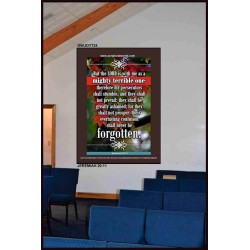 A MIGHTY TERRIBLE ONE   Bible Verse Frame for Home Online   (GWJOY724)   "37x49"
