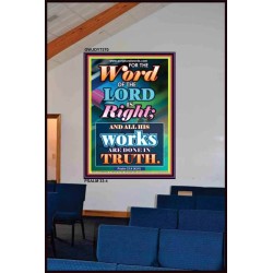 WORD OF THE LORD   Contemporary Christian poster   (GWJOY7370)   "37x49"