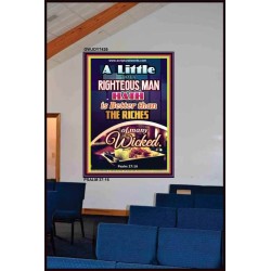 A RIGHTEOUS MAN   Bible Verses Framed for Home   (GWJOY7426)   
