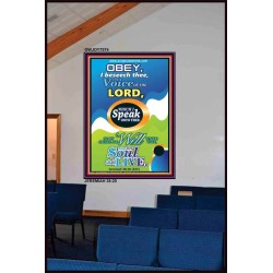 THE VOICE OF THE LORD   Contemporary Christian Poster   (GWJOY7574)   