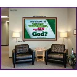 SIN   Bible Verse Frame for Home   (GWJOY7585)   
