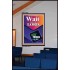 WAIT FOR THE LORD   Framed Scriptural Dcor   (GWJOY8069)   "37x49"