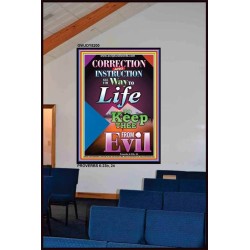 THE WAY TO LIFE   Scripture Art Acrylic Glass Frame   (GWJOY8200)   