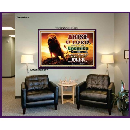 ARISE O LORD   Inspiration office art and wall dcor   (GWJOY8309)   