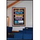 TRUST GOD AT ALL TIMES   Biblical Paintings Acrylic Glass Frame   (GWJOY8415)   