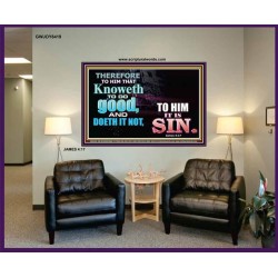 SIN   Custom Frame Inspiration Bible Verse   (GWJOY8419)   