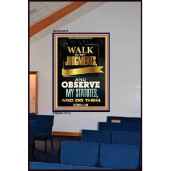 WALK IN MY JUDGEMENTS   Printable Bible Verse to Framed   (GWJOY8479)   "37x49"