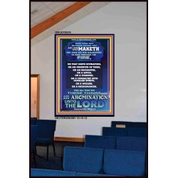 AN ABOMINATION UNTO THE LORD   Bible Verse Framed for Home Online   (GWJOY8516)   