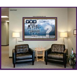 ASK IT SHALL BE GIVEN   Scriptural Framed Signs   (GWJOY8527)   