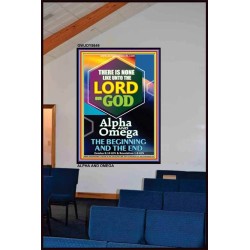 ALPHA AND OMEGA BEGINNING AND THE END   Framed Sitting Room Wall Decoration   (GWJOY8649)   
